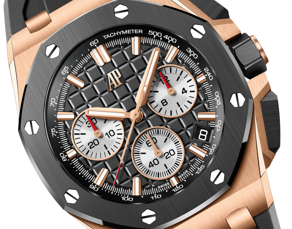 OFFSHORE Pink Gold Black Dial CHRONOGRAPH 43mm