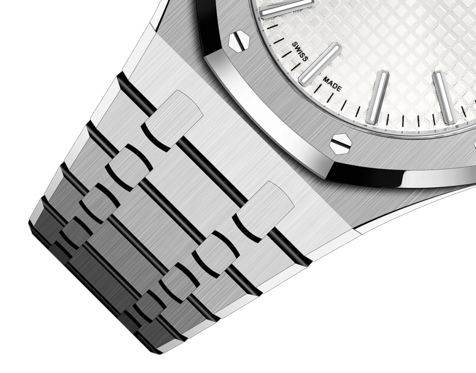 AUDEMARS PIGUET Silver-Toned Dial 41mm