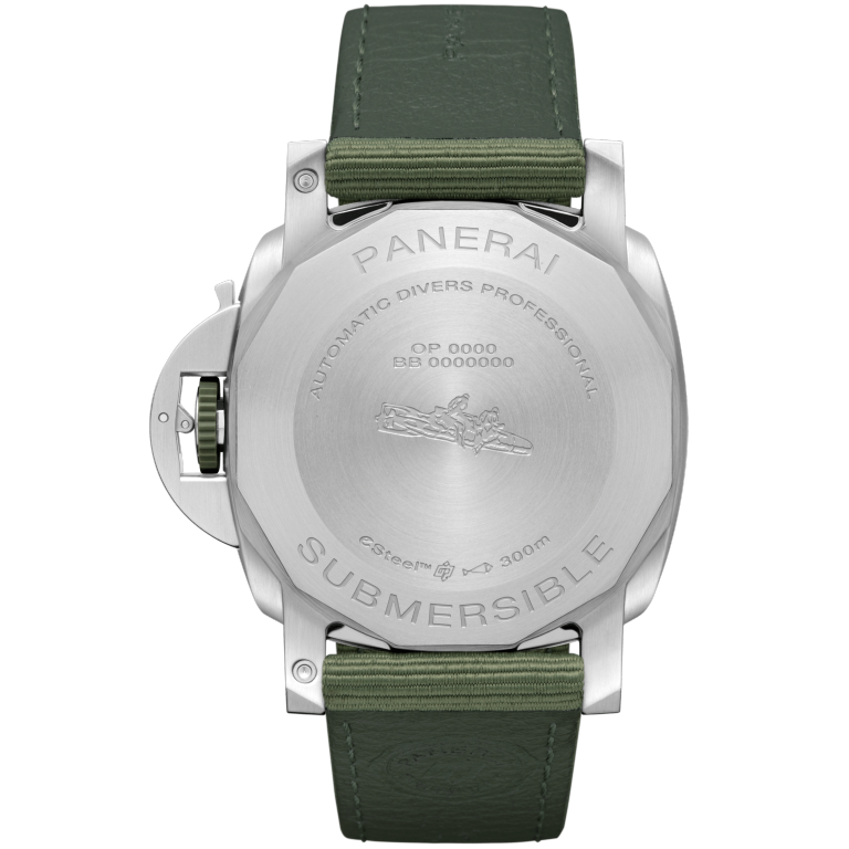 Submersible Green QuarantaQuattro ESteel&trade; Verde Smeraldo 44mm