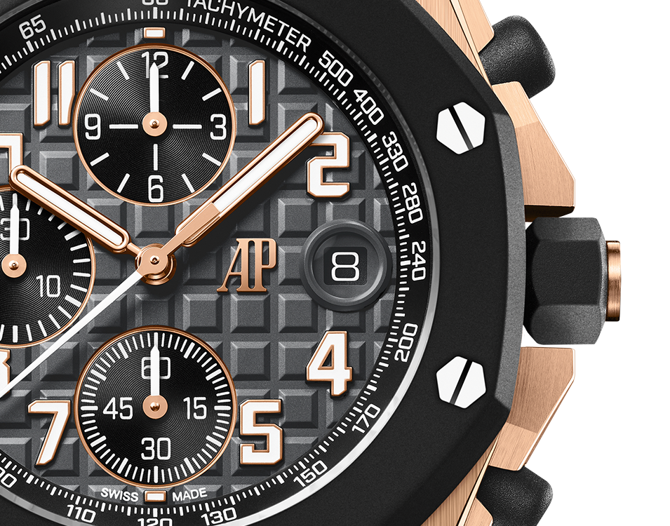 OFFSHORE Pink Gold Anthracite Grey Dial CHRONOGRAPH 42mm