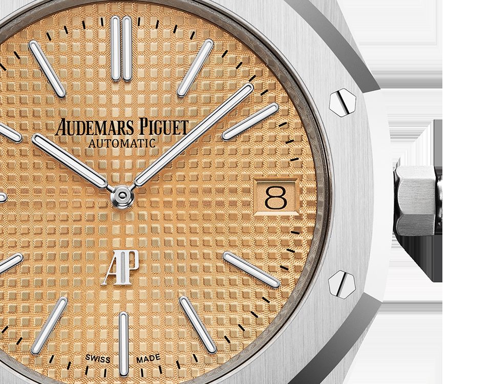 AUDEMARS PIGUET &ldquo;JUMBO&rdquo; EXTRA-THIN Pink Gold-toned Dial 39mm