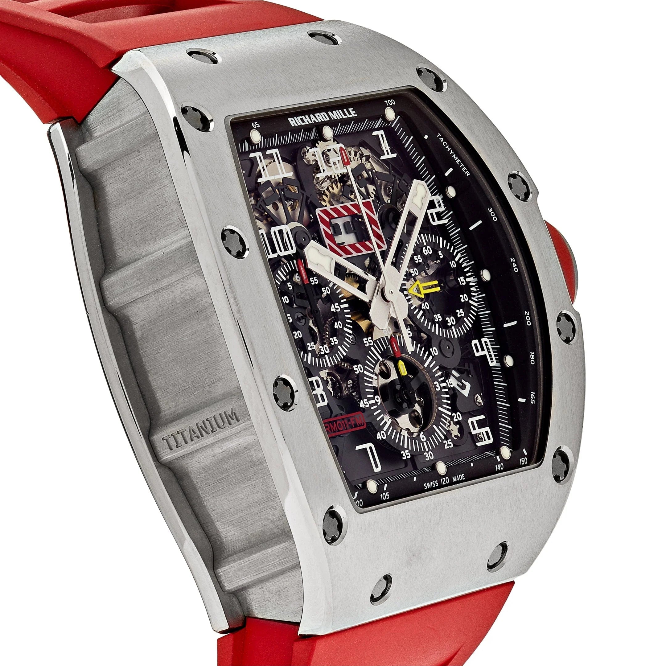 Richard Mille RM 011 Felipe Massa White Gold Titanium