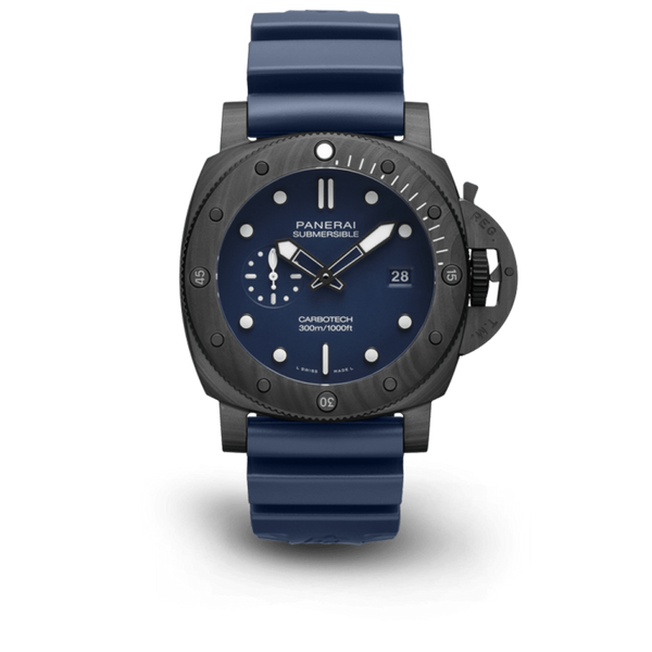 Submersible QuarantaQuattro Carbotech&trade; Blu Abisso 44mm