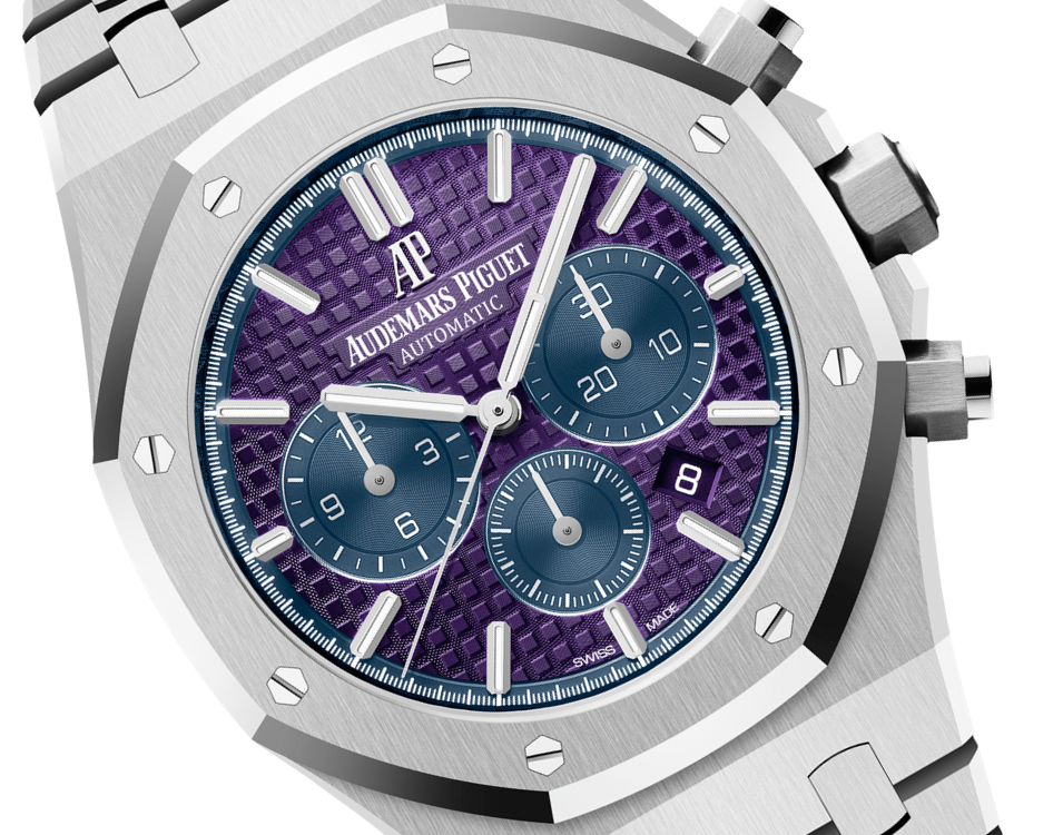 AUDEMARS PIGUET Plum purple dial CHRONOGRAPH 41mm