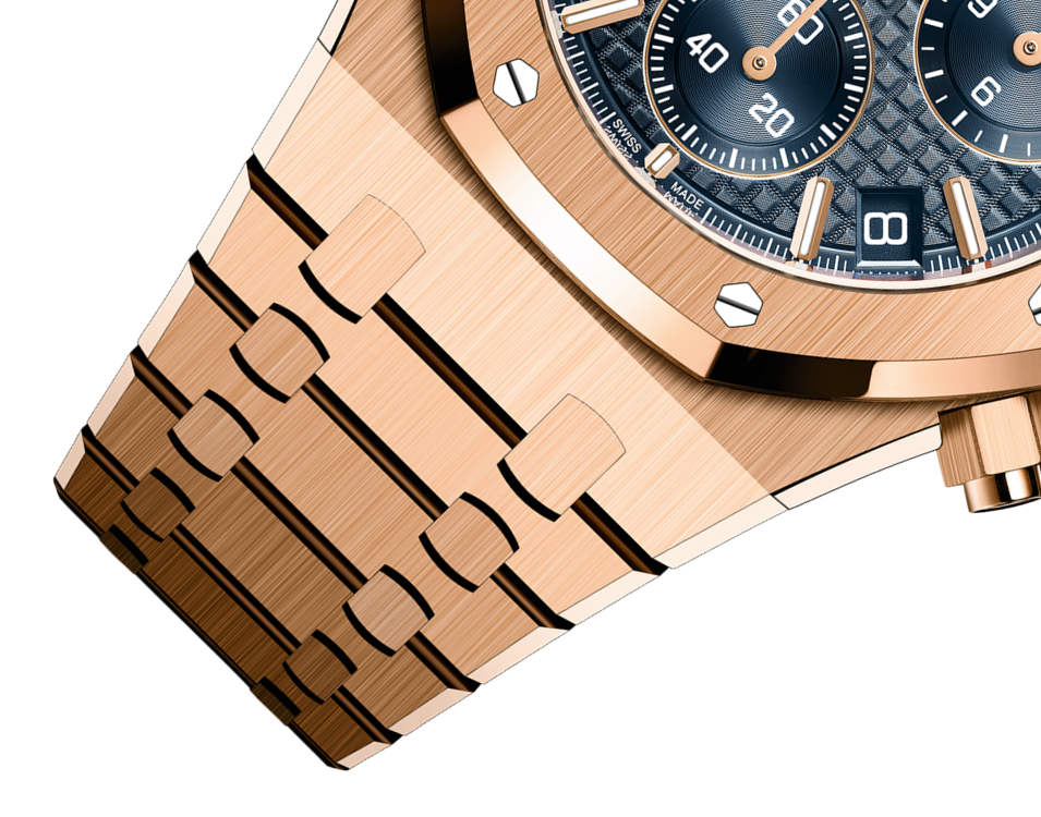 AUDEMARS PIGUET Pink Gold &ldquo;Bleu nuit nuage 50&rdquo; Dial CHRONOGRAPH 41mm