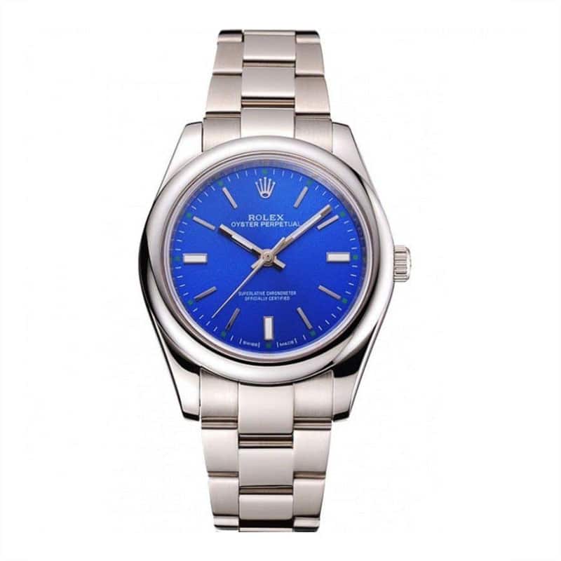 Rolex Oyster Perpetual Blue Dial Men 41MM