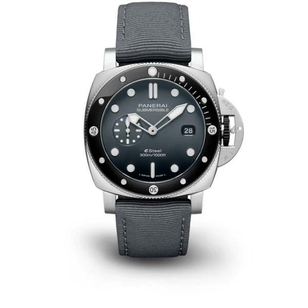 Submersible Gray QuarantaQuattro ESteel&trade; Grigio Roccia 44mm