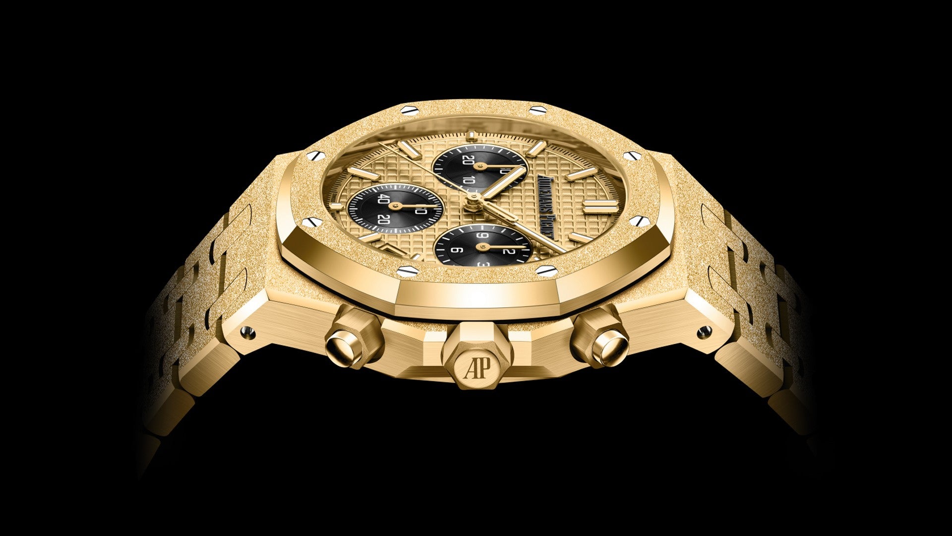 AUDEMARS PIGUET FROSTED GOLDEN CHRONOGRAPH 41mm