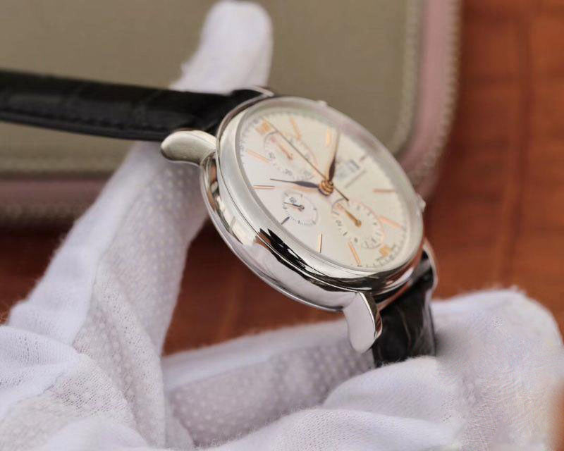 PORTOFINO CHRONOGRAPH MULTI-FUNCTION IW391022 ZF FACTORY WHITE DIAL WITH ROSE GOLD MARKERS