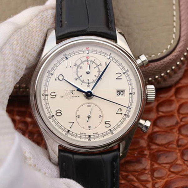 PORTUGIESER CHRONOGRAPH CLASSIC IW390403 ZF FACTORY WHITE DIAL